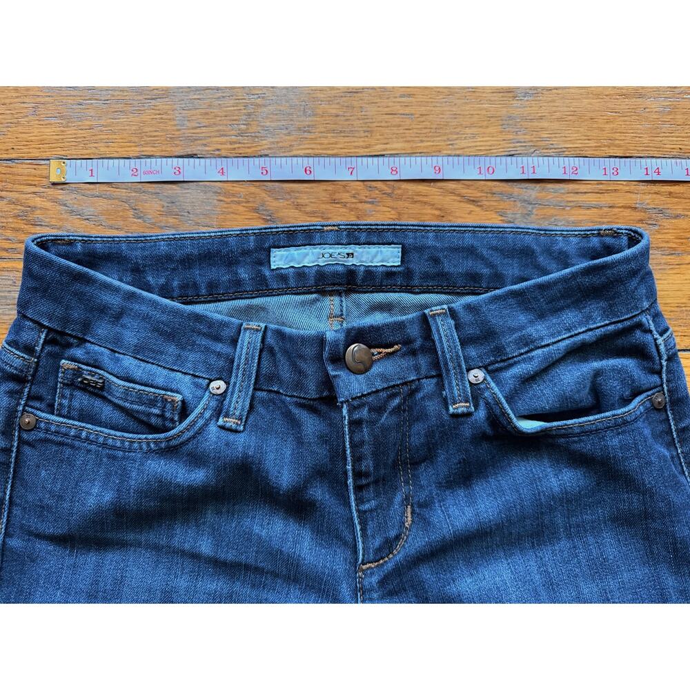 JOE’S 'Rocker' Distressed Flared Low-Rise Jeans Women sz 26 - Picture 8 of 12